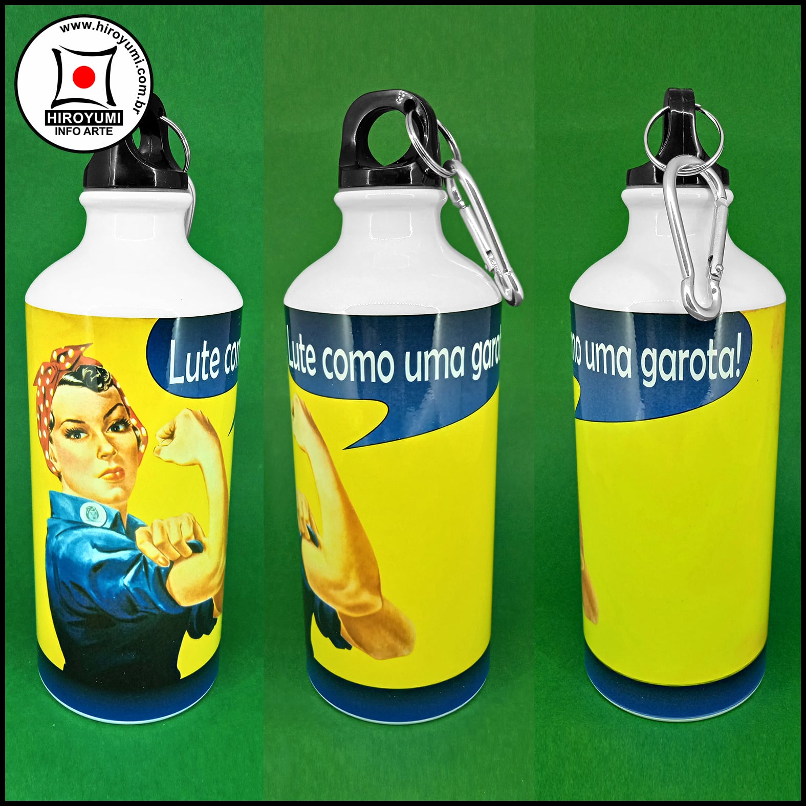 Squeeze alumínio branco