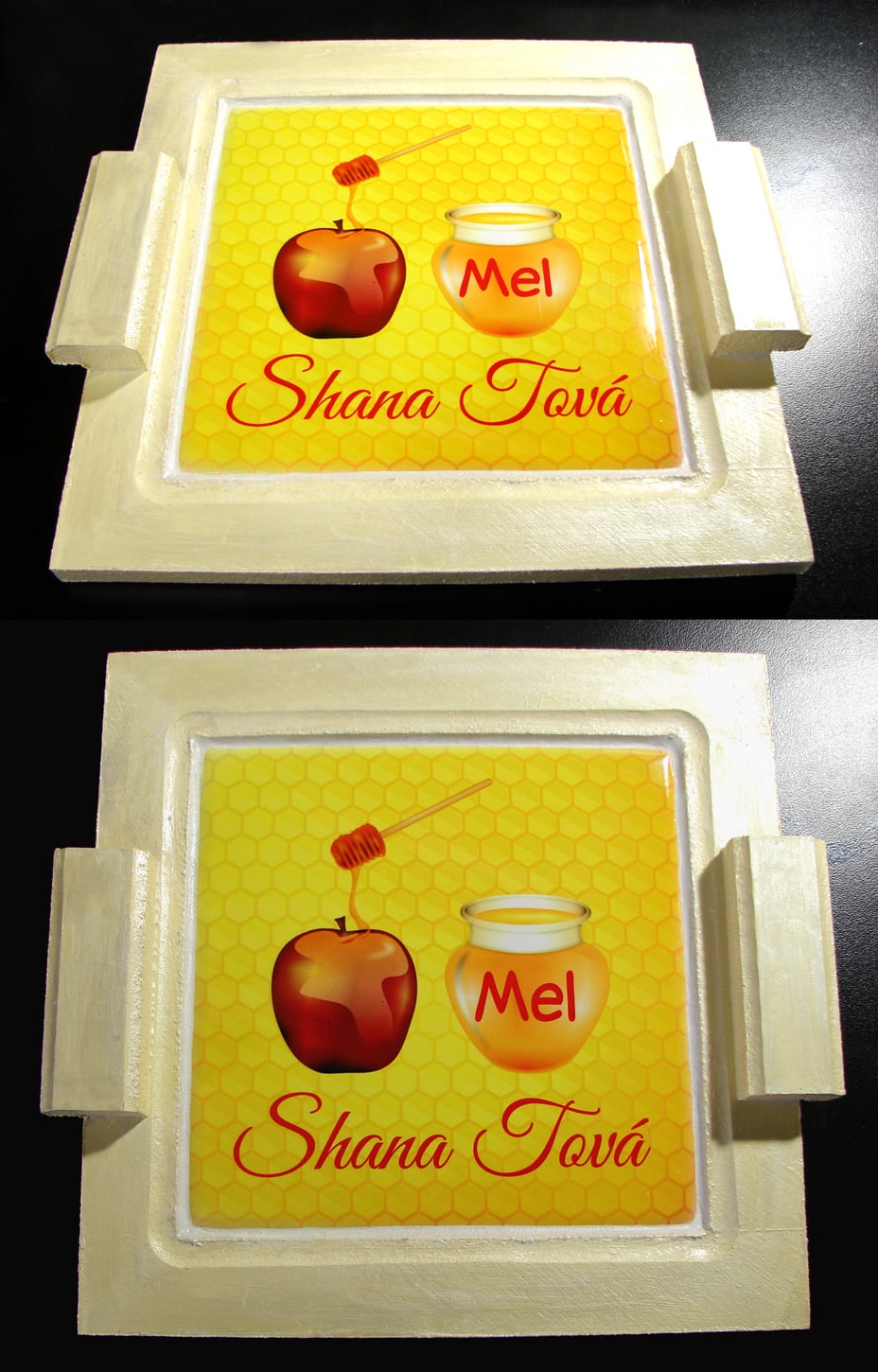 Bandeja com Azulejo personalizado