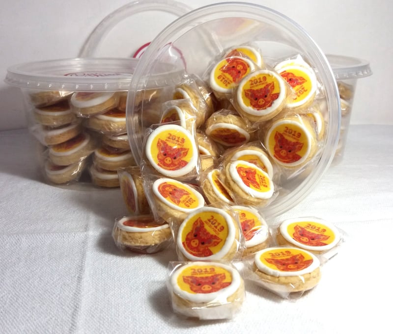 Biscoitinhos 3cm Amanteigados com imagem