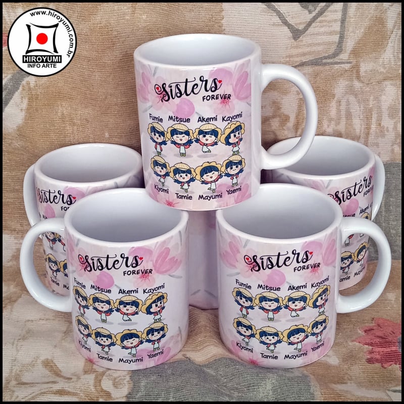 Canecas Cerâmica Branca