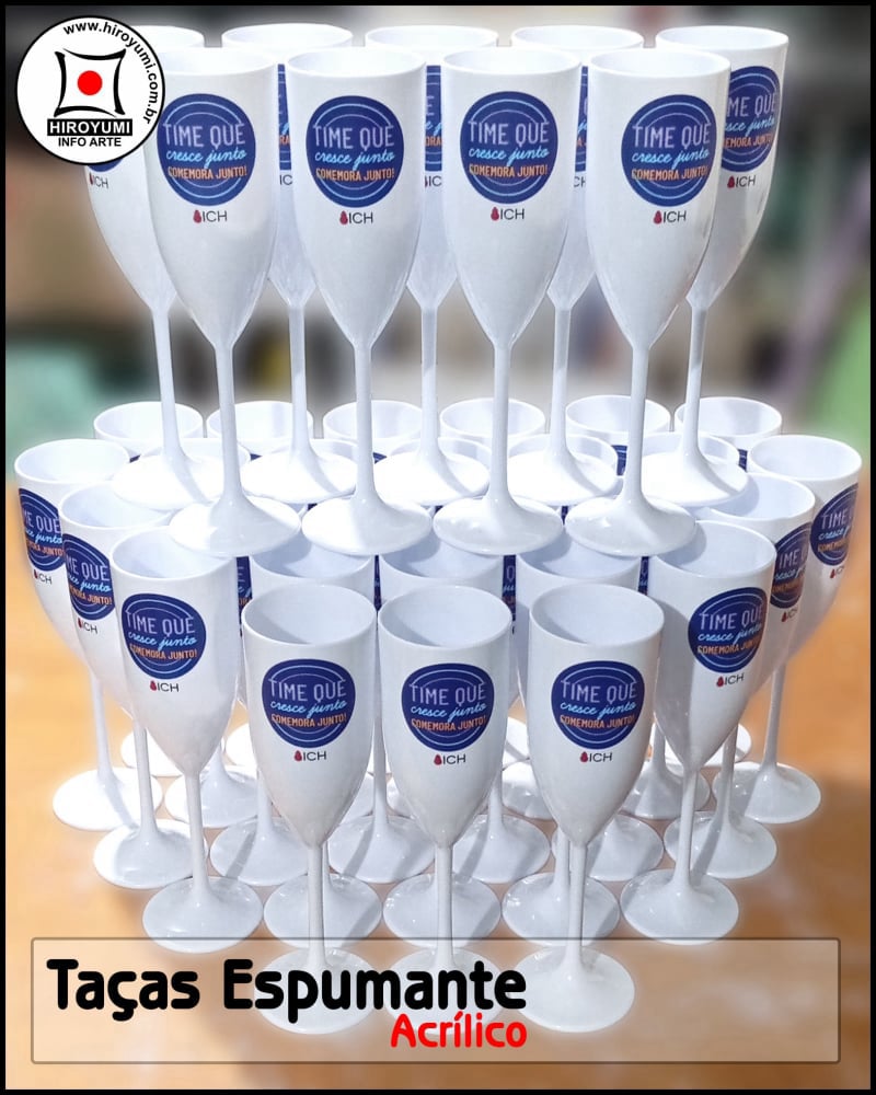 Taça Espumante Acrílico